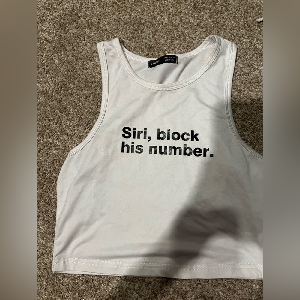 SHEIN crop top